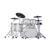 Roland VAD716 V-Drums Acoustic Kit with V71 Module Digital Snare (Pearl White) (Open Box)