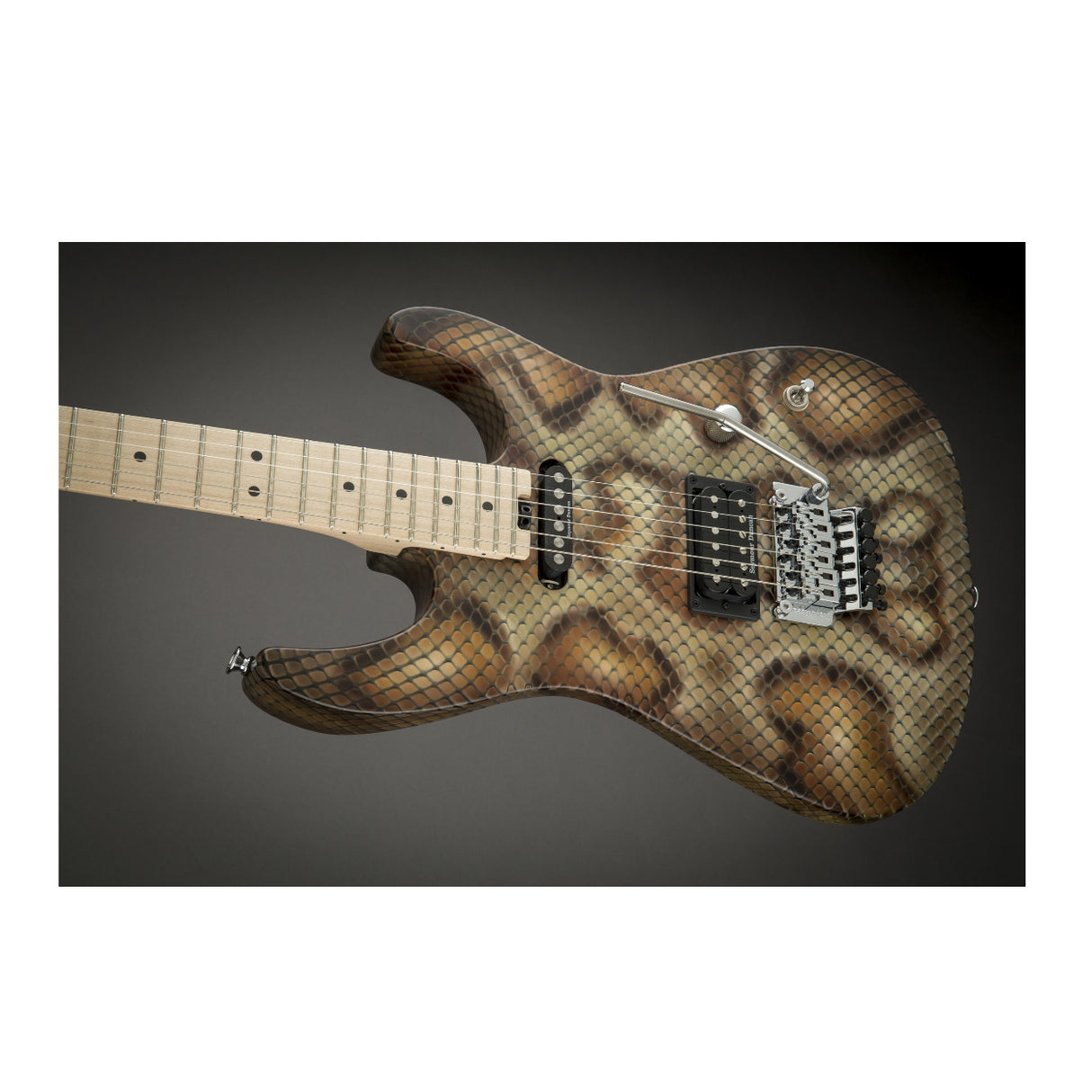 Charvel Warren DeMartini Signature Pro-Mod Snake Electric Guitar (Snakeskin)
