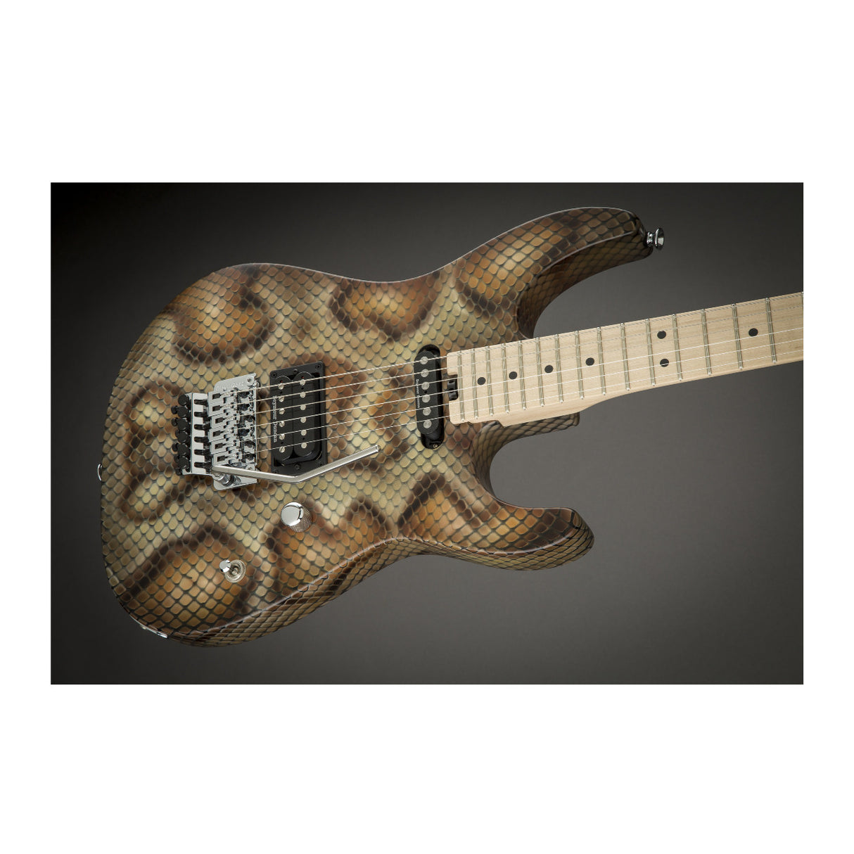 Charvel Warren DeMartini Signature Pro-Mod Snake Electric Guitar (Snakeskin)