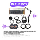 Universal Audio VOLT-476P USB Audio Interface with Headphones, and Accessories