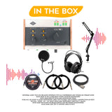 Universal Audio VOLT-276 USB Audio Interface with Headphones Bundle