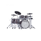 Roland VAD716 V-Drums Acoustic Kit with V71 Module Digital Snare (Gloss Ebony)