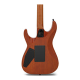 ESP USA M2 FR Flamed Maple BH Lynch Burst Satin SD1 - Quarter Sawn Maple Neck