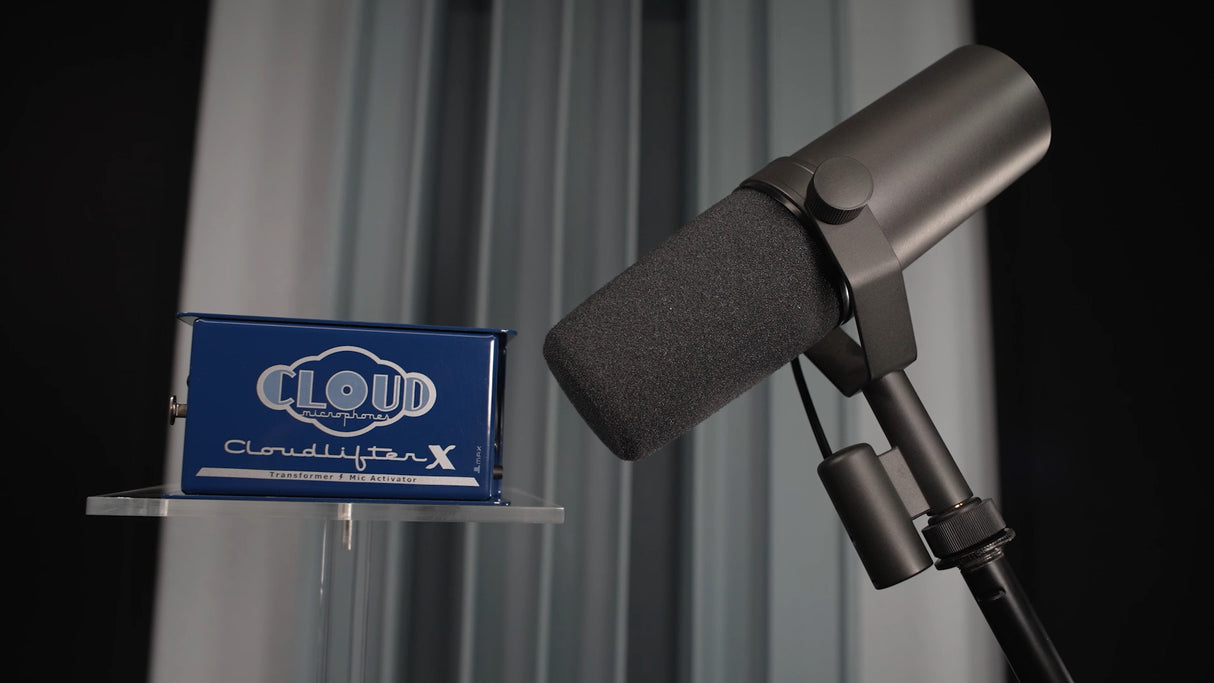 Cloud Microphones Cloudlifter CL-X Mic Activator with XLR Cables Bundle