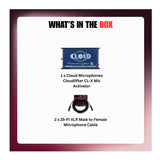 Cloud Microphones Cloudlifter CL-X Mic Activator with XLR Cables Bundle