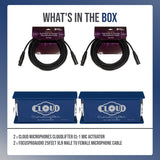 Cloud Microphones Cloudlifter CL-1 Mic Activator (2-Pack) with 2x XLR Cables