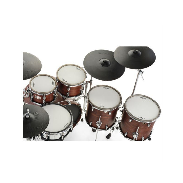 Roland V-Drums Acoustic Design VAD716 Electronic Drum Set Bundle (Satin Walnut)