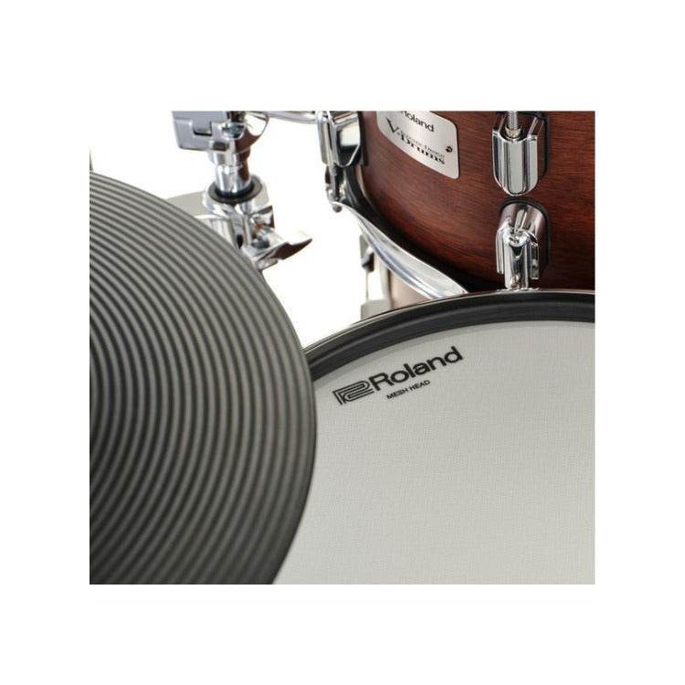 Roland V-Drums Acoustic Design VAD716 Electronic Drum Set Bundle (Satin Walnut)