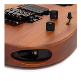 ESP USA Electric Guitar Koa Top Mahogany 6-String with Black Winter Pickups