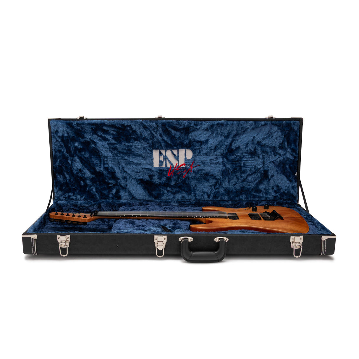 ESP USA Electric Guitar Koa Top Mahogany 6-String with Black Winter Pickups