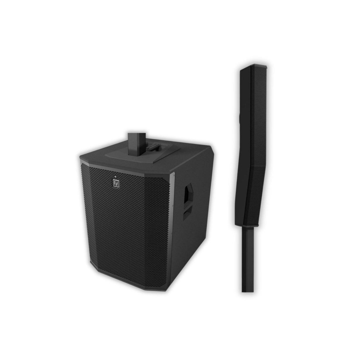 Electro-Voice EVOLVE 18-Inch Subwoofer (Black) with EVOLVE 70 / 90 Portable PA