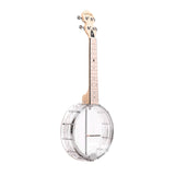 Gold Tone Little Gem: See-Through Banjo-Ukuleles with Gig Bag (Diamond)