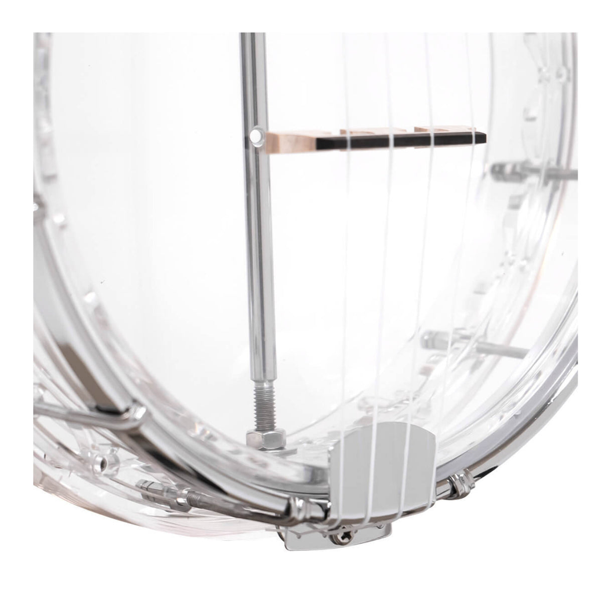 Gold Tone Little Gem: See-Through Banjo-Ukuleles with Gig Bag (Diamond)