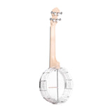 Gold Tone Little Gem: See-Through Banjo-Ukuleles with Gig Bag (Diamond)