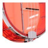 Gold Tone Little Gem: See-Through Banjo-Ukuleles with Gig Bag (Ruby)