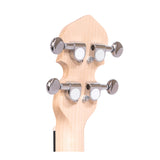 Gold Tone Little Gem: See-Through Banjo-Ukuleles with Gig Bag (Ruby)