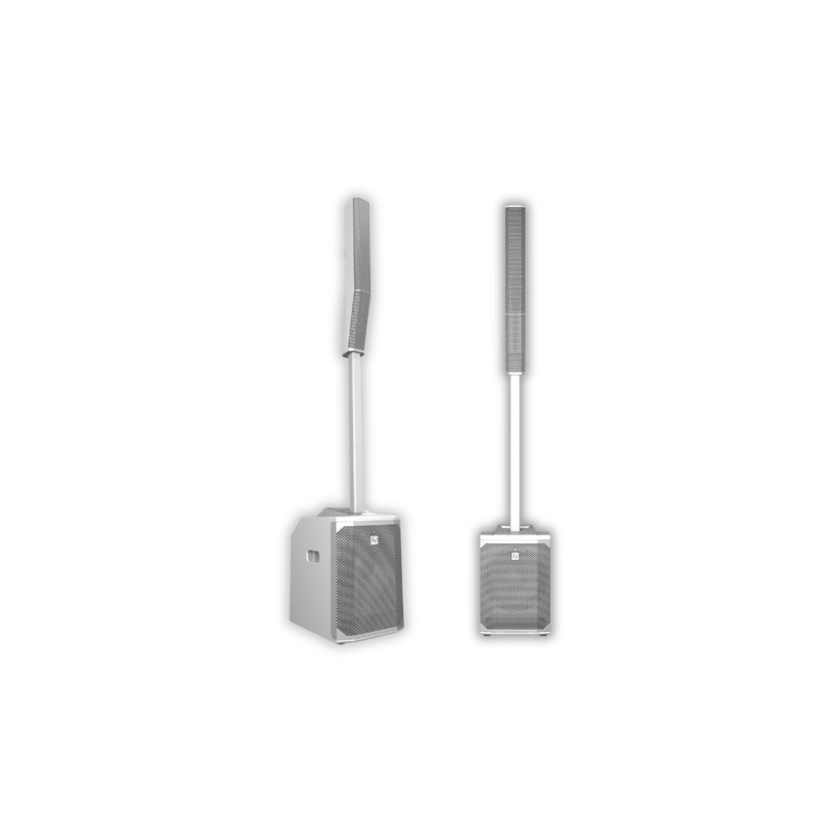 Electro-Voice Column Speaker Sub (White) with Evolve 50 3-Component System