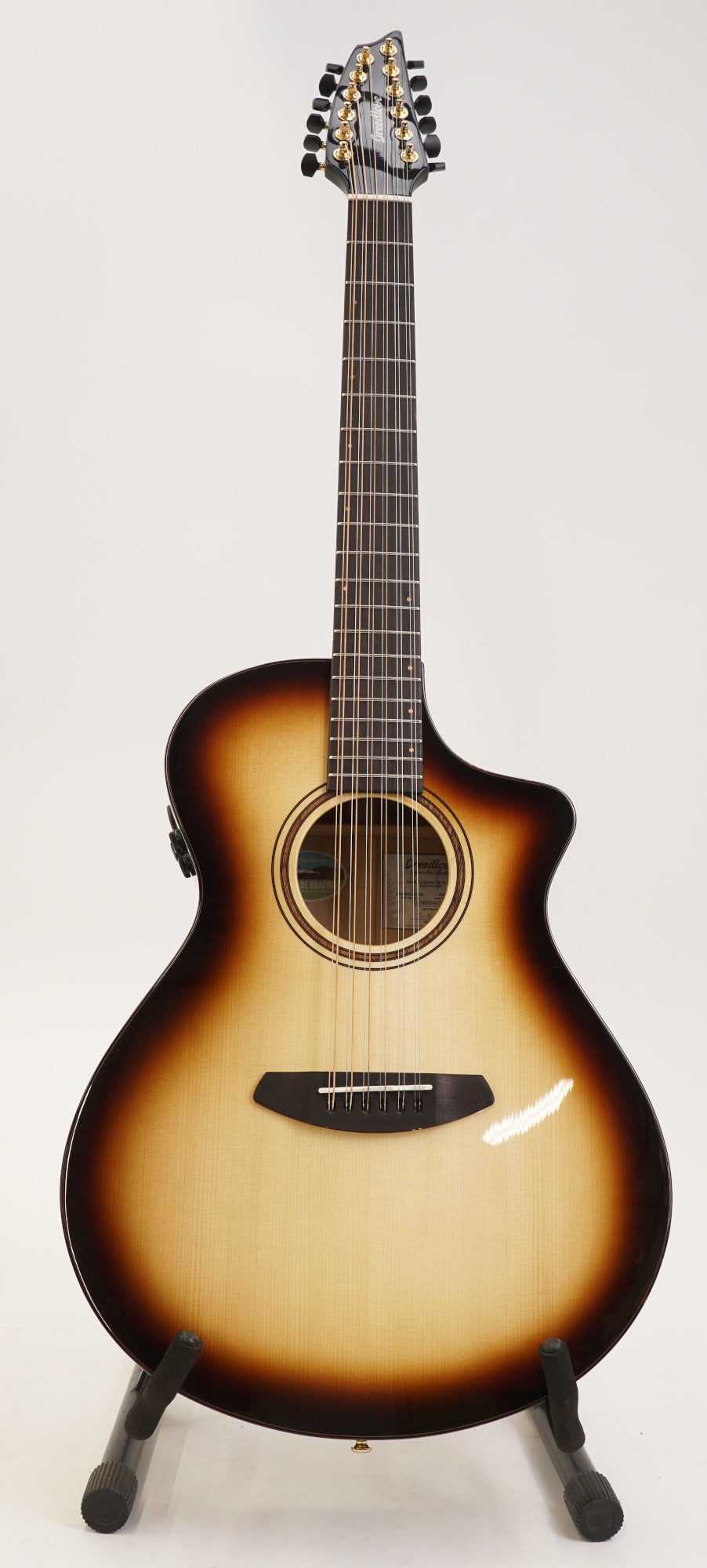 Breedlove Artista Pro Concert Burnt Amber 12 String CE European-Myrtlewood Acous (Used)