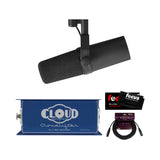 Shure SM7B Cardioid Dynamic Vocal Microphone Bundle with Accessories