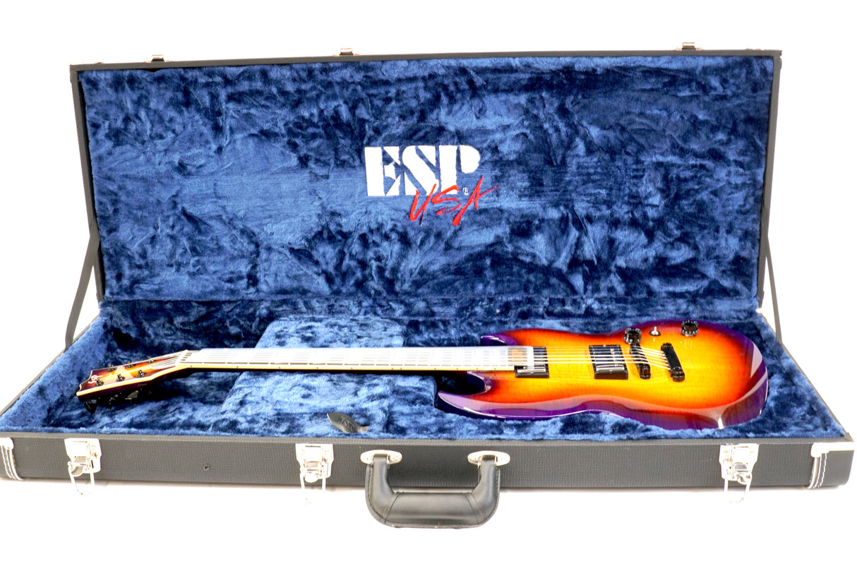 USA VIPER Flame Maple Lynch Burst with Hardshell Case (Used)