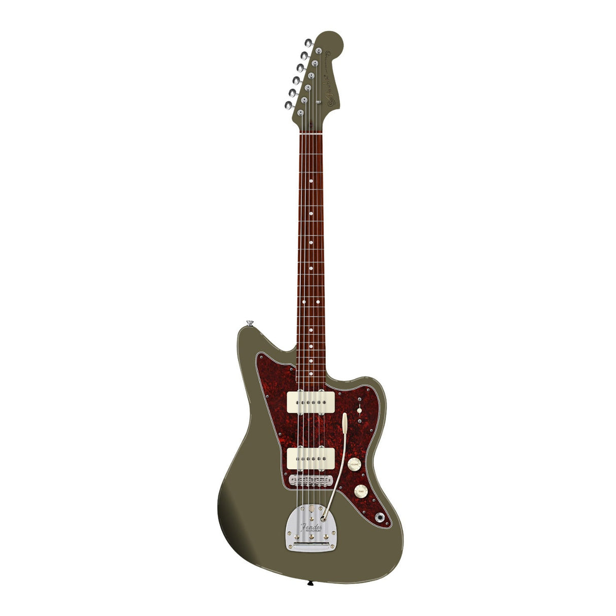 Fender Limited Edition Vintera II '50s Jazzmaster, Rosewood Fingerboard (Olive)