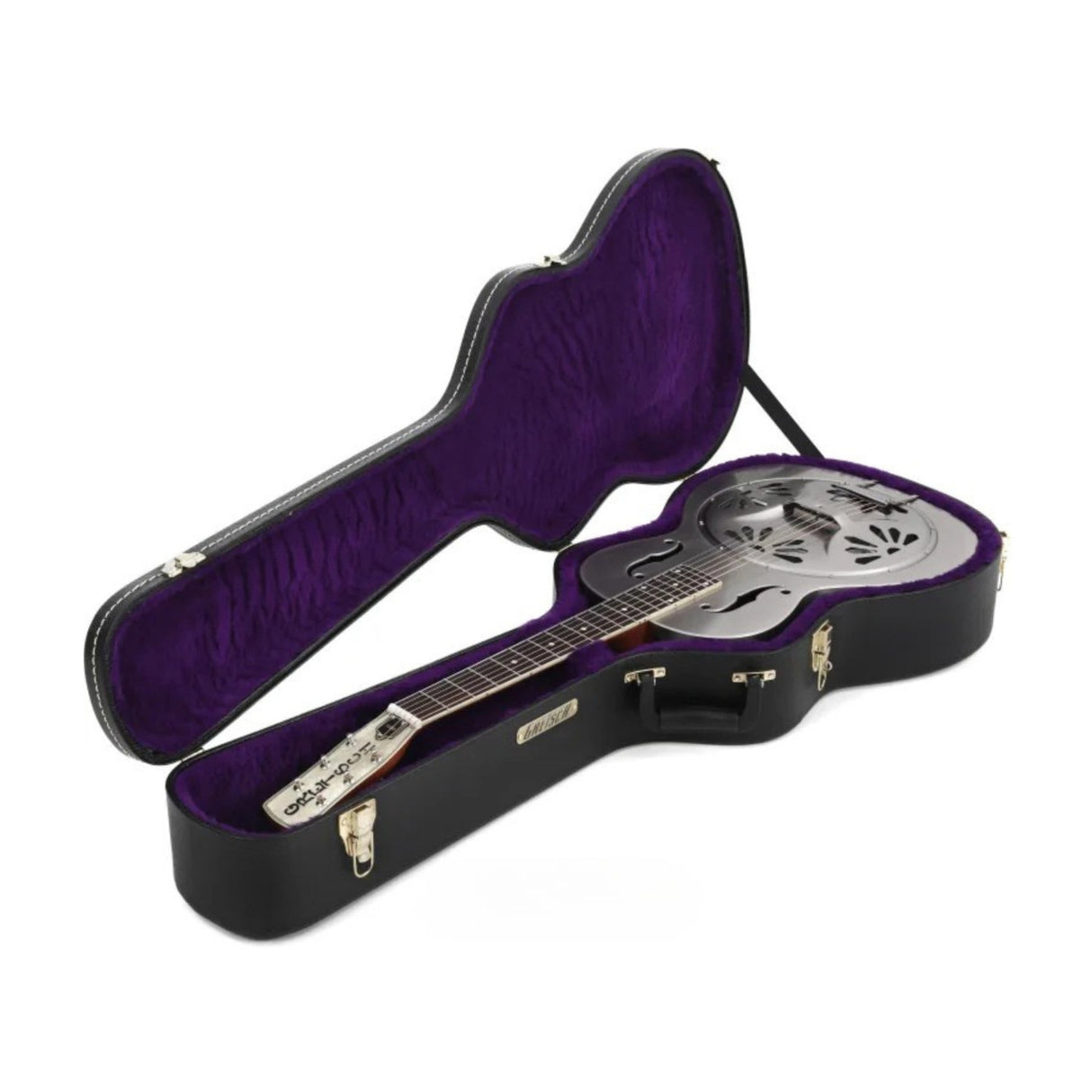 Gretsch G6296 Round Neck Resonator Flat Top Case (Black)
