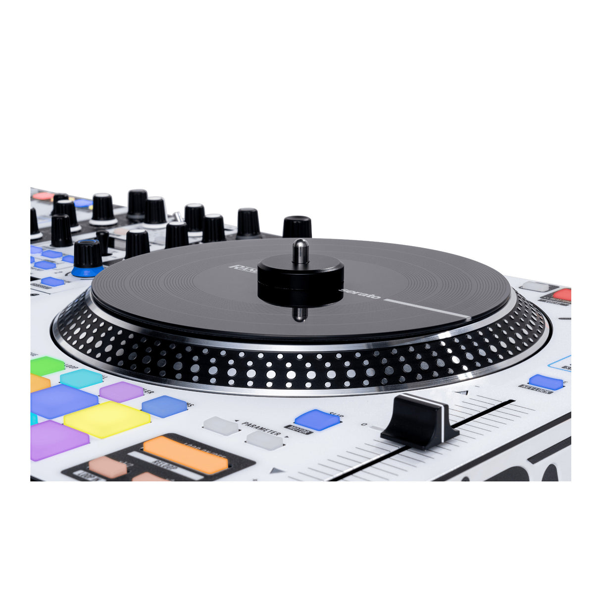 RANE DJ ONE MKII Professional Motorized DJ Controller with Stem Controls (White)