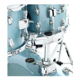 Mapex Venus VE5044FTC 5-piece Fusion Complete Drum Set (Aqua Blue Sparkle)