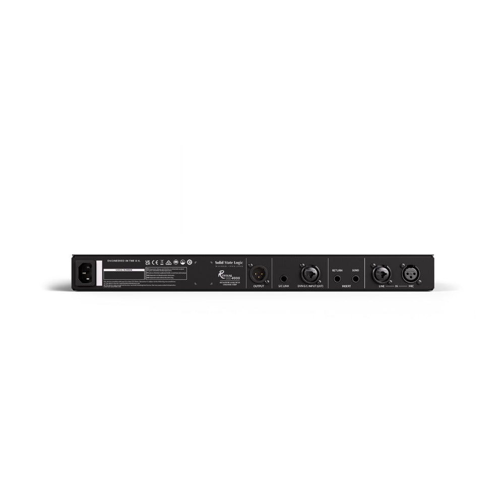 Solid State Logic Revival 4000 with E Jensen Transformer-Balanced Preamp