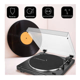 Audio-Technica AT-LP60X Fully Automatic Belt-Drive Stereo Turntable (Black)