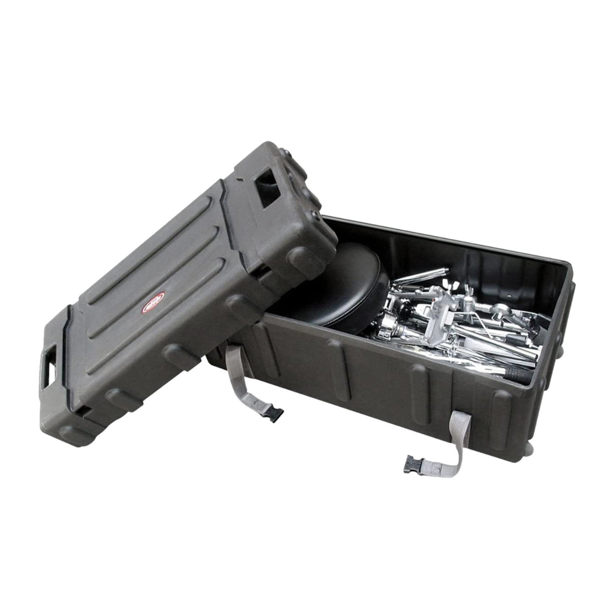 SKB Music Mid-Sized Drum Hardware Case with Handle & Wheels
