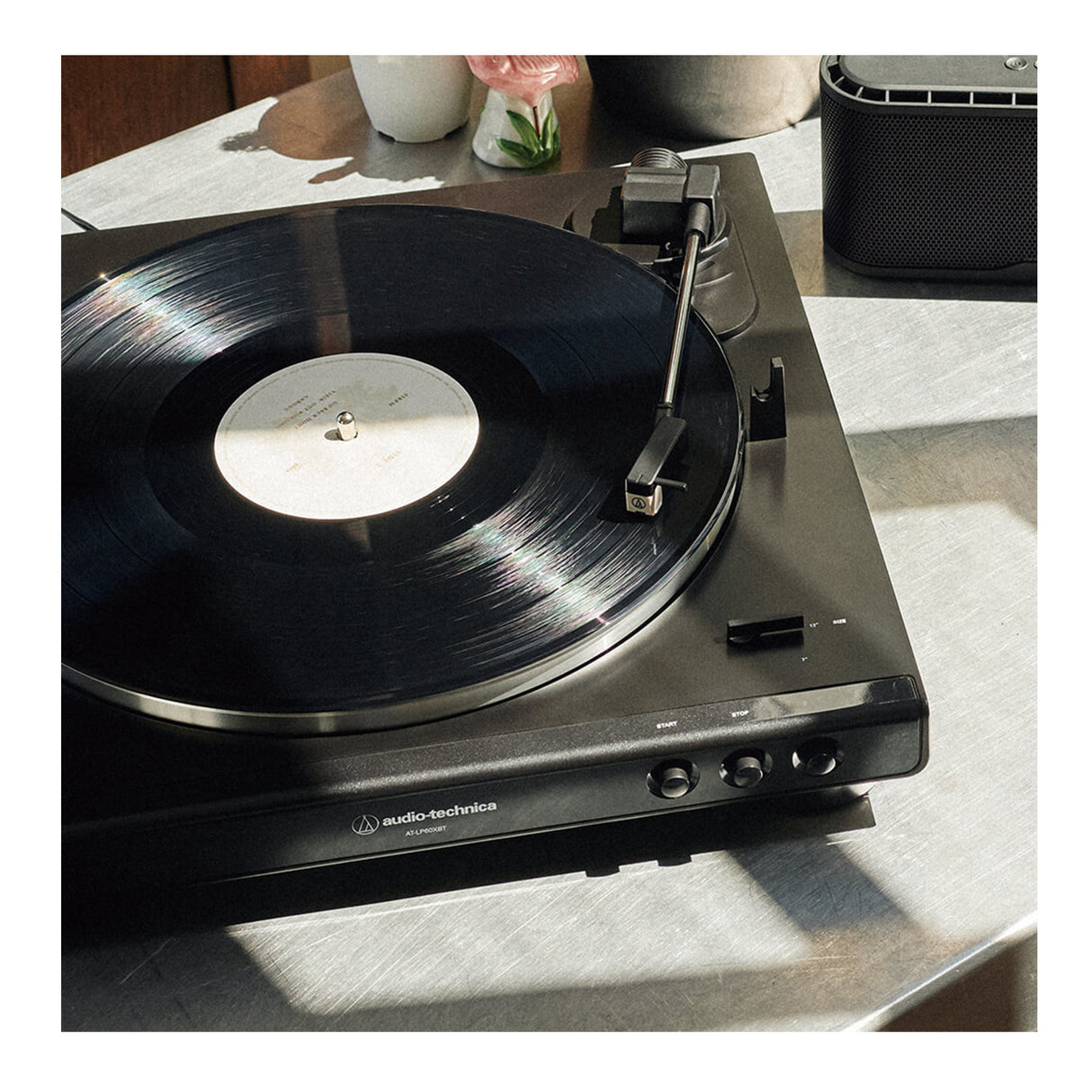 Audio-Technica AT-LP60XBT Bluetooth Fully Automatic Stereo Turntable Bundle