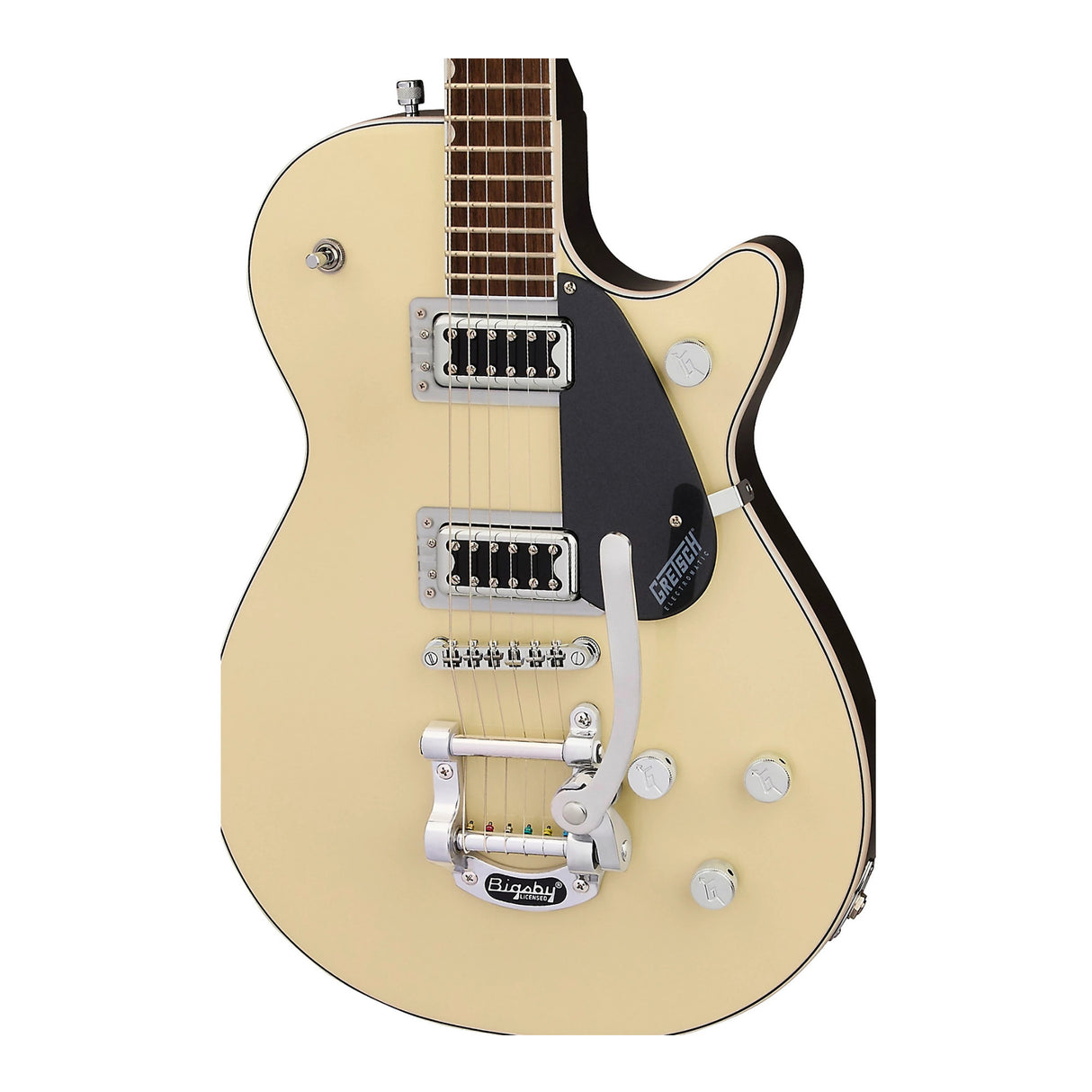 Gretsch G5230T EMTC Jet FT Electric Guitar (Two-tone Vintage White/London Grey)