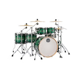 Mapex Drums Armory Series Studioease Fast Toms 6-Piece Drum Shell Pack Box 3 (Emerald Burst)