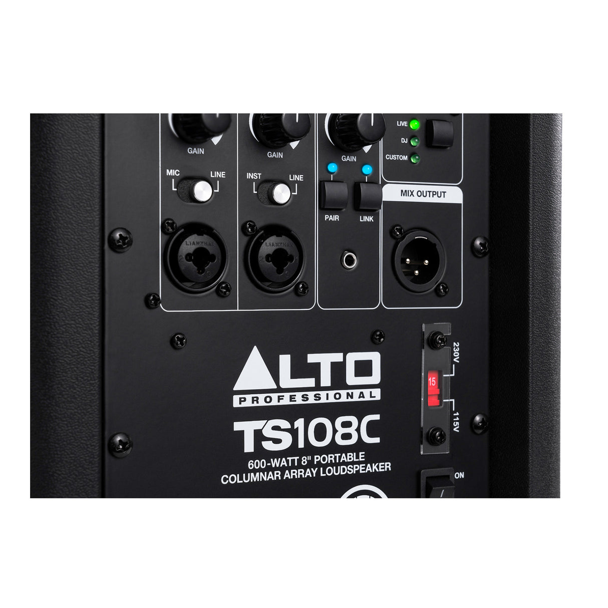 Alto Professional TS108-C Portable Column Array 8" Speaker 600W