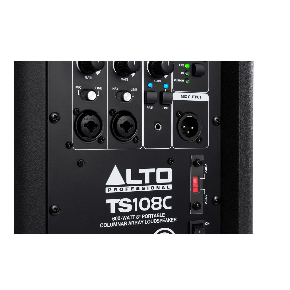 Alto Professional TS108-C Portable Column Array 8" Speaker 600W