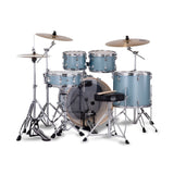 Mapex Venus 5-Piece Fusion Complete Drum Kit (Aqua Blue Sparkle)