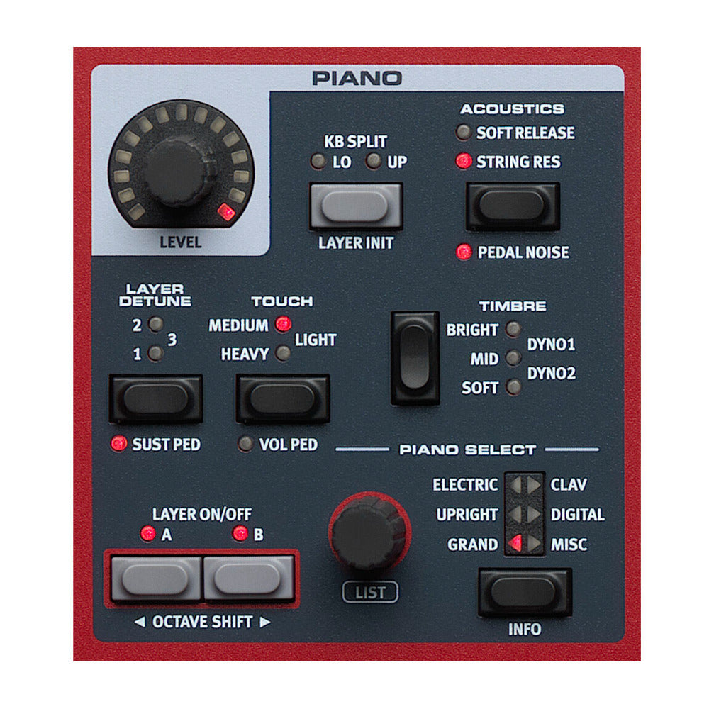 Nord Piano 5 73-Key Portable Digital Stage Piano with Triple Sensor Keybed