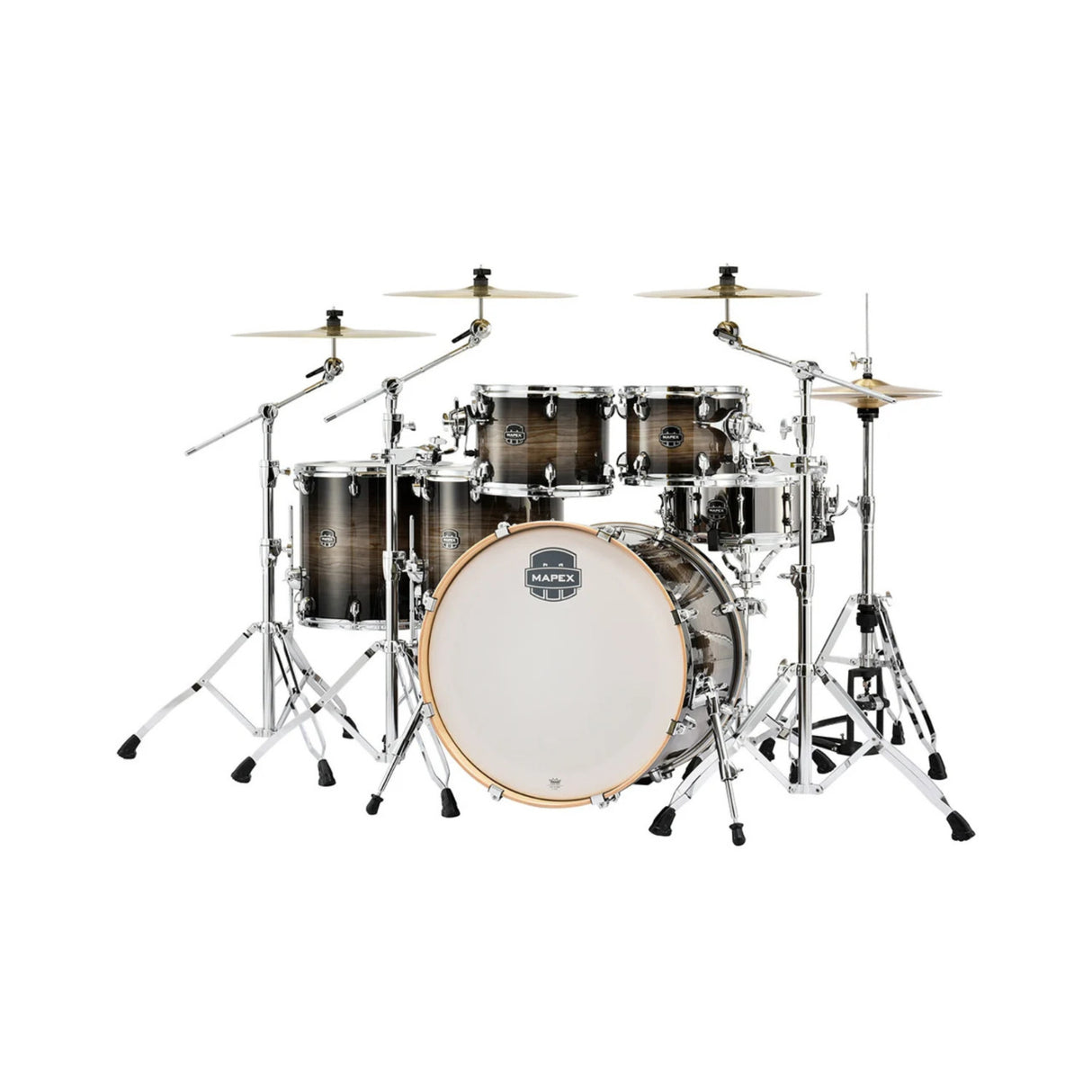 Mapex Armory Studioease 6-Piece Drum Shell Pack (Black Dawn)