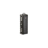 SKB Hard Case with Wheels and Straps - Heavy-Duty Polyethylene Shell (Black)