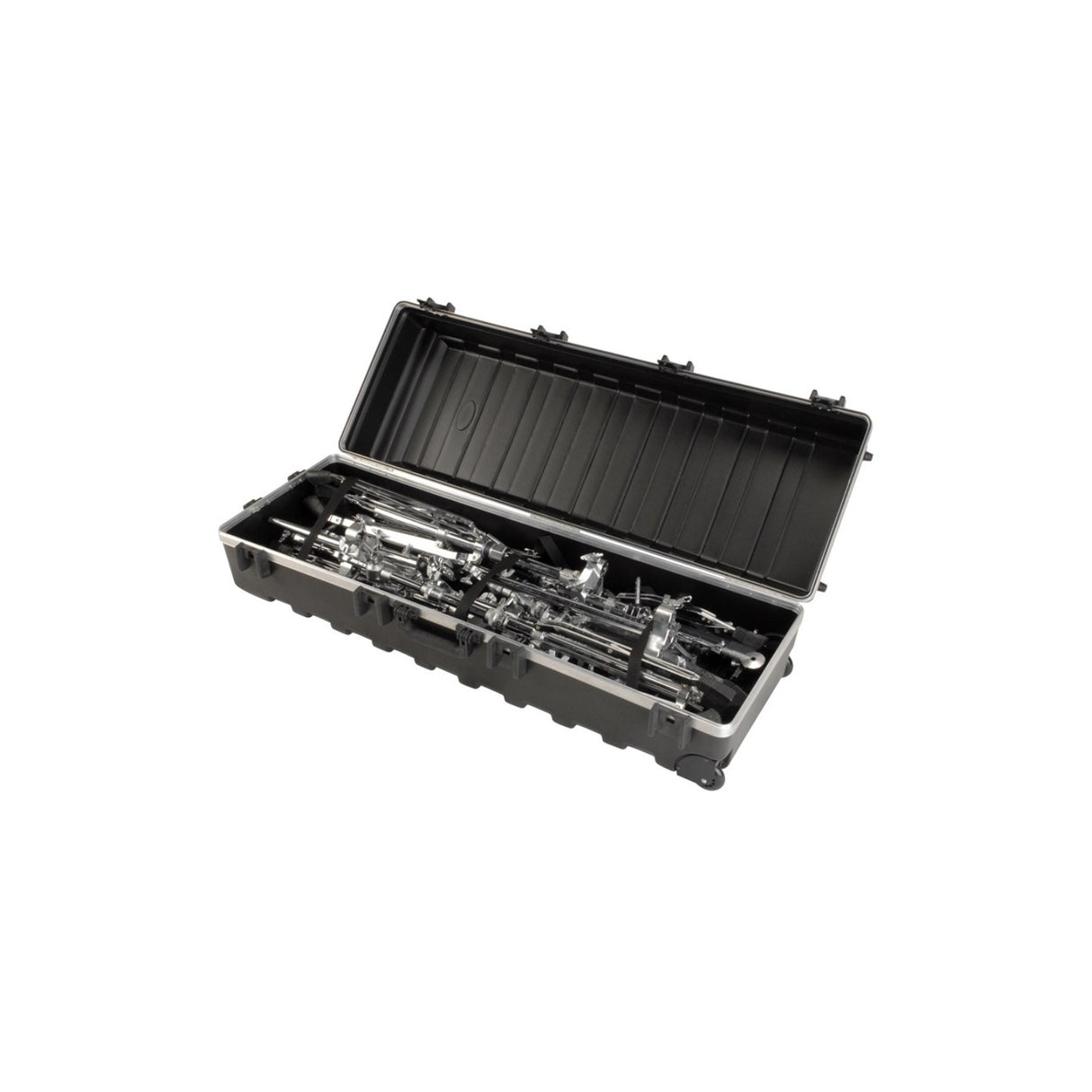 SKB Hard Case with Wheels and Straps - Heavy-Duty Polyethylene Shell (Black)