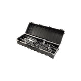 SKB Hard Case with Wheels and Straps - Heavy-Duty Polyethylene Shell (Black)