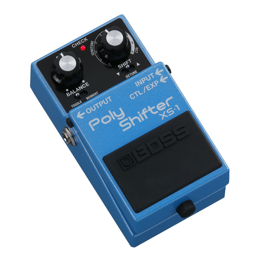 BOSS XS-1 Poly Shifter Pedal with Advanced Pitch Shifting for Guitar and Bass