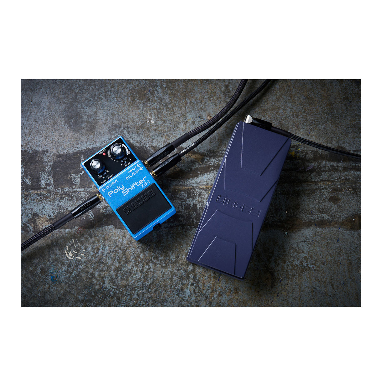 BOSS XS-1 Poly Shifter Pedal with Advanced Pitch Shifting for Guitar and Bass