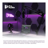 Audio-Technica AT2035 Vocal Microphone with Monitor Headphones and Mic Stand