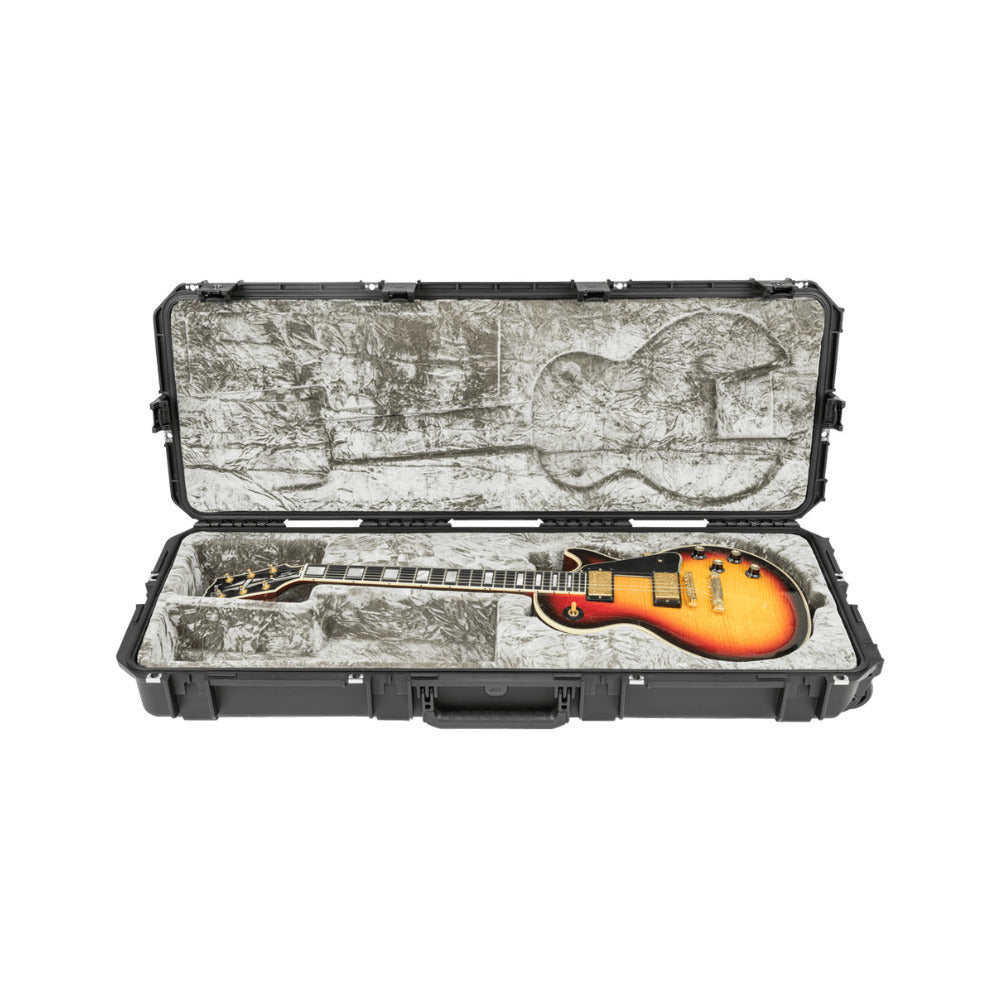 SKB iSeries Guitar Case, LP Type Shaped Interior - TSA Latches, w/wheels