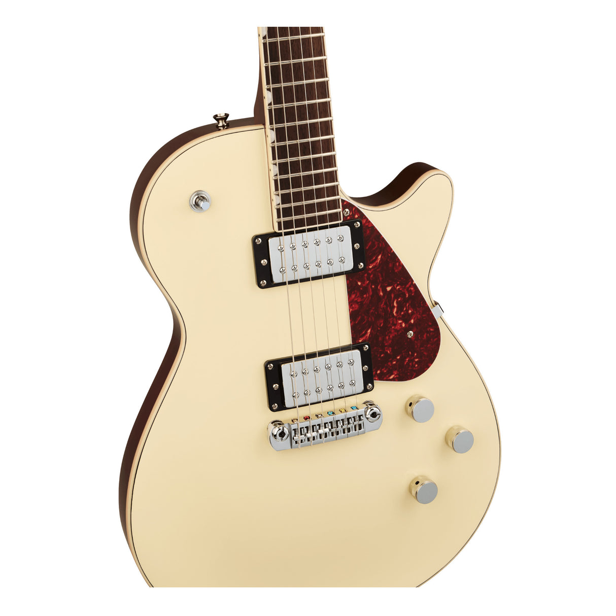 Gretsch Electromatic Jet Guitar with Chambered Mahogany Body (Vintage White)