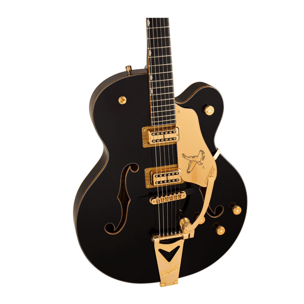 Gretsch SYNCHROMATIC FALCON Hollow Body Single-Cut with Bigsby (Black)