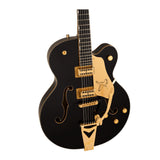 Gretsch SYNCHROMATIC FALCON Hollow Body Single-Cut with Bigsby (Black)