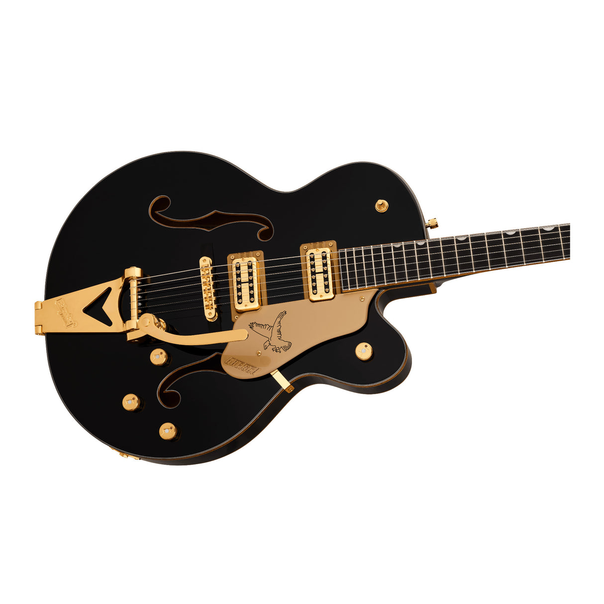 Gretsch SYNCHROMATIC FALCON Hollow Body Single-Cut with Bigsby (Black)